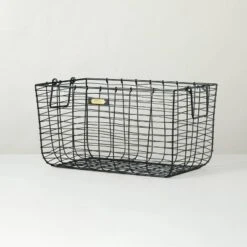 Wire Storage Basket Black - Hearth & Hand With Magnolia 11 Wire Storage Basket Black - Hearth & Hand With Magnolia -Storage Specialty Store GUEST b22a1734 78e8 485f ac33 f45b9366683c
