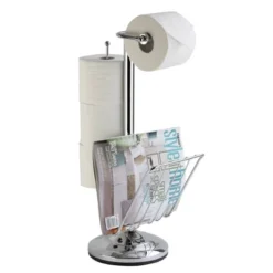 Toilet Caddy Multi Functional Toilet Tissue Dispenser And Organizer Chrome - Better Living Products -Storage Specialty Store GUEST b29d3514 fbe6 46b0 9d74 51b0b348c257