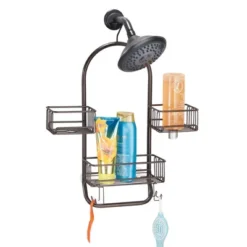 MDesign Metal Large Bath Tub & Shower Caddy, Hanging Storage Organizer -Storage Specialty Store GUEST b42e0bb6 3ea6 4824 9dee 4961cea4ce82