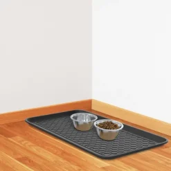 Fleming Supply All-Weather Large Plastic Boot Tray For Indoor And Outdoor Use – Set Of 2, Black -Storage Specialty Store GUEST b6fcd3a4 b71c 4aa3 8af1 a6fa657357bb 1