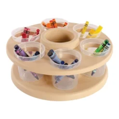 Kaplan Early Learning Spinning Tabletop Art Storage -Storage Specialty Store GUEST b81becbe badb 44e5 8a11 5386eb958009