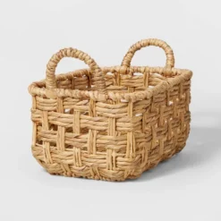 Rectangular Twisted Open Checkered Weave Basket - Brightroom™ -Storage Specialty Store GUEST ba61f796 9806 4ff8 aafe 74316e76c14d