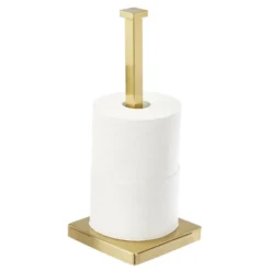 MDesign Modern Metal Free-Standing Toilet Paper Stand, Holds 3 Rolls 14 MDesign Modern Metal Free-Standing Toilet Paper Stand, Holds 3 Rolls -Storage Specialty Store GUEST bba91952 162a 47df 8aaf d9ce2cec6756