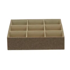 Household Essentials 3pc Drawer Organizer Set Latte Linen -Storage Specialty Store GUEST bc020045 e5a2 4c4f a817 d00292f2489d