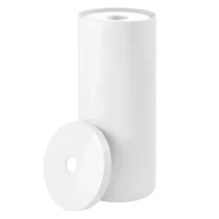 MDesign Toilet Tissue Roll Holder Canister Stand, Stores 3 Rolls, 2 Pack 18 MDesign Toilet Tissue Roll Holder Canister Stand, Stores 3 Rolls, 2 Pack -Storage Specialty Store GUEST be281438 6d07 4f3a 9c22 d385f3ad87ce