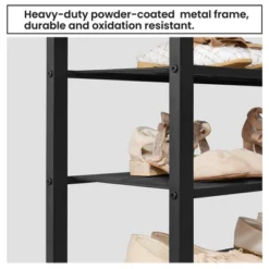 Yaheetech 6-Tier Shoes Rack Shelf Organizer Entryway Shoes Shelf With Storage Box, Rustic Brown -Storage Specialty Store GUEST bf93d29f 26e5 41bc ab60 002519452d5f