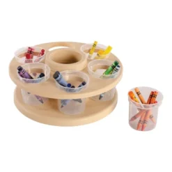 Kaplan Early Learning Spinning Tabletop Art Storage -Storage Specialty Store GUEST c0734c13 a457 4049 a2d7 7be88732bb93