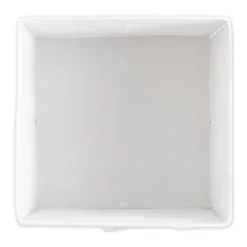 Set Of 4 11" X 11" X 11" Nonwoven Polyester Herringbone Square Storage Cube Gray - Design Imports -Storage Specialty Store GUEST c143cf39 e53f 404c 9576 ebad04a89acc