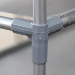 Home Basics 30 Pair Non-Woven Multi-Purpose Stackable Free-Standing Shoe Rack, Grey -Storage Specialty Store GUEST c4756907 bfda 41cf ae59 c3e4ffe9cc90