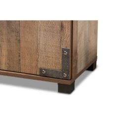 2 Door Cyrille Wood Shoe Cabinet Brown - Baxton Studio 12 2 Door Cyrille Wood Shoe Cabinet Brown - Baxton Studio -Storage Specialty Store GUEST c5036d96 dc54 4d54 9497 64bf60615cef