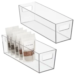 Nate Home By Nate Berkus Plastic Storage Bin For Pantry -Storage Specialty Store GUEST c6983cba 19da 48ca bfd9 74f5d0e1ee87