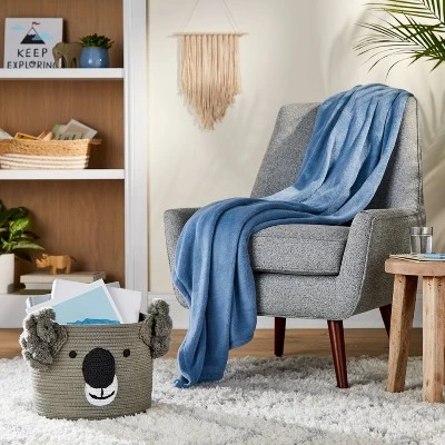 Koala Kids' Coiled Rope Basket - Pillowfort™ 1 Koala Kids' Coiled Rope Basket - Pillowfort™