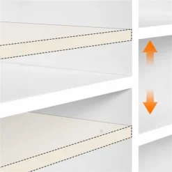 Yaheetech Shoe Storage Bench Shoes Organizer With 10 Cubbies And Cushion Seat, White -Storage Specialty Store GUEST d2acdcf1 2fcd 4906 bd60 e8ce82404077