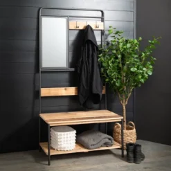 15.75"H Sullivans Chunky Woven Basket Set Of 3, Natural -Storage Specialty Store GUEST d30480e5 7df9 46f7 ad74 0470aaadeca7