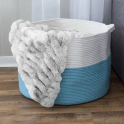 Home-Complete XL Woven Rope Basket -Storage Specialty Store GUEST d5c9378a 4de4 4caf a09e a2fce7f8caf3