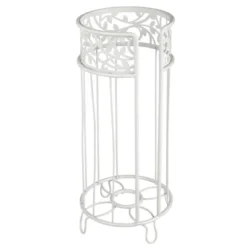 MDesign Metal Toilet Paper Holder Stand - Storage For 3 Rolls -Storage Specialty Store GUEST d8ae5959 bef7 49de 9ce9 8d767ed3b994