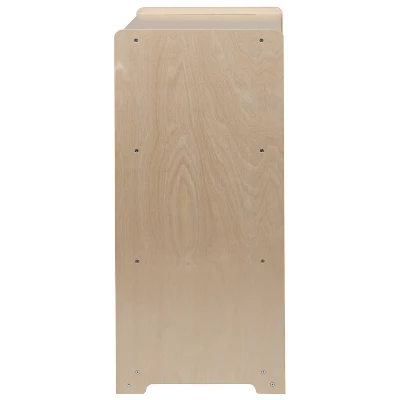 Emma And Oliver Wooden 3 Section School Classroom Storage Cabinet For Commercial Or Home Use 6 Emma And Oliver Wooden 3 Section School Classroom Storage Cabinet For Commercial Or Home Use - Image 6