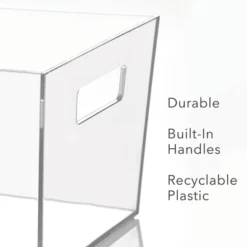 Nate Home By Nate Berkus Plastic Storage Bin For Pantry -Storage Specialty Store GUEST e07cdaa3 69cf 437c b114 8b51b1cc072d