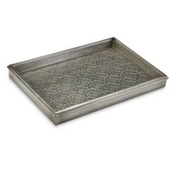 20" Metal Double Circles Boot Tray - Good Directions -Storage Specialty Store GUEST e142de1e 71db 4e07 aff6 f8af9eea59d8