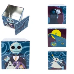 Ukonic Disney Nightmare Before Christmas Jack Skellington Tin Storage Box | 4 Inches