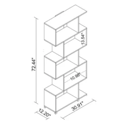 Petrolina Z-Shelf - Manhattan Comfort -Storage Specialty Store GUEST e4743fdd 58c0 4481 836c 36b08729e93a