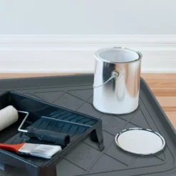 Fleming Supply All-Weather Small Boot Tray/Utility Mat - Gray -Storage Specialty Store GUEST e54e9afa 1aea 49ee b216 b327391438e0