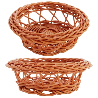 Bright Creations 24 Pack Mini Woven Baskets For Treats And Easter Decor, Brown (3.1 X 1.2 Inches) 7 Bright Creations 24 Pack Mini Woven Baskets For Treats And Easter Decor, Brown (3.1 X 1.2 Inches) - Image 7