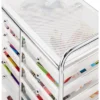 Whitmor 12 Drawer Storage Cart White