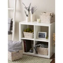 Design Imports Set Of 5 White Wash Hyacinth Baskets -Storage Specialty Store GUEST ed151130 db01 482f 996c fac736c8e847