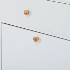 Clint 42.5" Height Shoe Rack Multifunctional 2-Tier Organizer With Drawers For 19 Pairs With 4 Flip Down Drawers-Maison Boucle -Storage Specialty Store GUEST eff3fd2b 861c 44f9 a477 4f95257e83f3