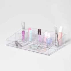 Bathroom Plastic Extra Large Cosmetic Organizer Clear - Brightroom™ -Storage Specialty Store GUEST f40ed7a3 5f93 4459 afee 9d433a0216cd