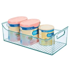 MDesign Plastic Storage Organizer Bin For Child/Kids Items, 2 Pack - Sea Blue -Storage Specialty Store GUEST f72a8738 7d7d 4678 928c 108cda112282