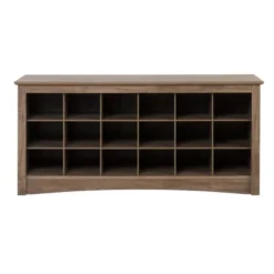 18 Pair Shoe Storage Cubbie Bench - Prepac -Storage Specialty Store GUEST fd454ad3 8f09 4e45 bec2 cb81d2b3077b