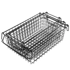 Set Of 3 Storage Bins - Basket Set For Toy, Kitchen, Closet, And Bathroom Storage - Small, Medium, And Large Shelf Organizers By Home-Complete (Black) -Storage Specialty Store GUEST fe5ecf0f 2c43 401e b369 1968f7179a5a