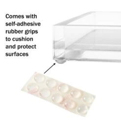 Hastings Home Decorative Acrylic Catchall Tray For Bedroom, Bathroom, And Office Storage - Clear -Storage Specialty Store GUEST ffdde279 85e9 46cb 868c 30041851810e