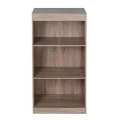 Honey-Can-Do 2 Shelf Stackable Open Cabinet Oak -Storage Specialty Store GUEST fff18a53 6568 487d bef5 18deb02e3deb